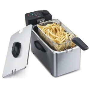Deep Fryer – 1kg Capacity, Fast Heating & Adjustable Temperature