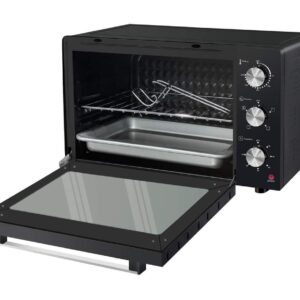 ZK-24525 Electric Oven – 21L, 1280W, Auto Shut-Off & Adjustable Thermostat