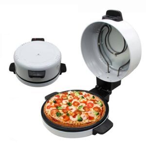 Mrs Chef BM-259 Pizza Maker – 3000W, Non-Stick, Stainless Steel