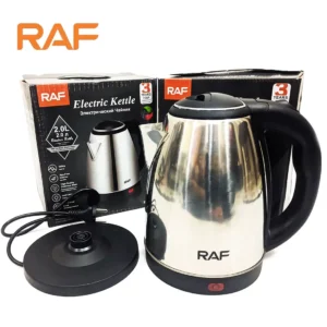 RAF Electric Kettle R.705 – 1500W Cordless Stainless Steel 2.0L Kettle