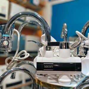 Instant Digital Hot Water Kitchen Tap – 3000W, 360° Rotatable