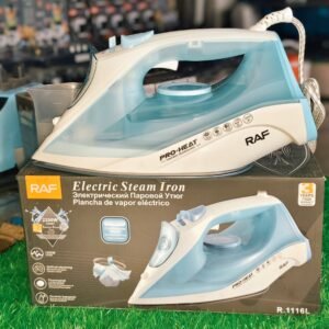 RAF Professional Steam Iron R.1116L | 2200 Watts High Power Electric Iron