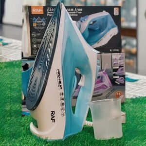RAF Professional Steam Iron R.1116L | 2200 Watts High Power Electric Iron