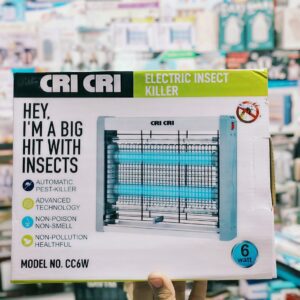 CRI-CRI Electric Mosquito Killer Lamp – Heavy Duty Automatic Pest Killer for Home & Office (6W, 8W, 10W, 12W)
                          Price  3500.4000.4500.5000