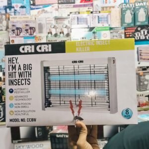 CRI-CRI Electric Mosquito Killer Lamp – Heavy Duty Automatic Pest Killer for Home & Office (6W, 8W, 10W, 12W)
                          Price  3500.4000.4500.5000