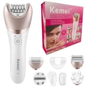 Kemei KM-8001 Hair Removal Device – Multifunction Epilator & Trimmer