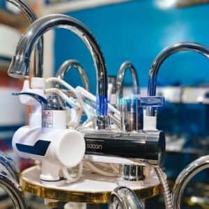 Instant Digital Hot Water Kitchen Tap – 3000W, 360° Rotatable