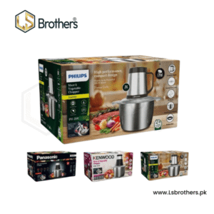 3L Electric Food Chopper – 1000W Motor, Stainless Steel Bowl & 4 Blades