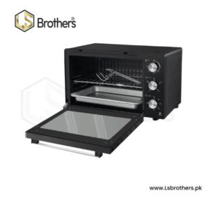 ZK-24525 Electric Oven – 21L, 1280W, Auto Shut-Off & Adjustable Thermostat