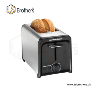 2-Slice Stainless Steel Toaster – 950W with 6 Browning Levels