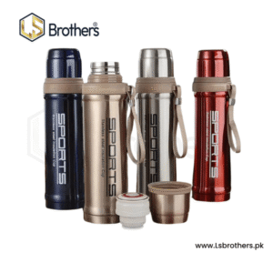 Stainless Steel Vacuum Water Bottle – 750ml Outdoor Sports & Travel Bottle