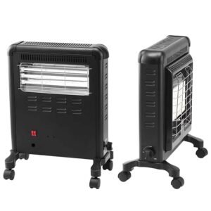 Calor Kozy Portable 2-in-1 Gas/Electric Heater – 14300 BTU, High Efficiency & Safety Protection