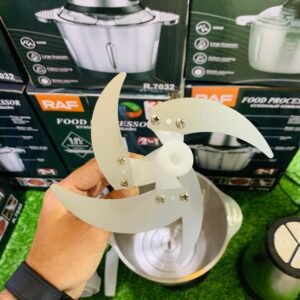 RAF 3L 2 in 1 Electric Food Processor & Hand Blender Set – Stainless Steel Chopper Machine