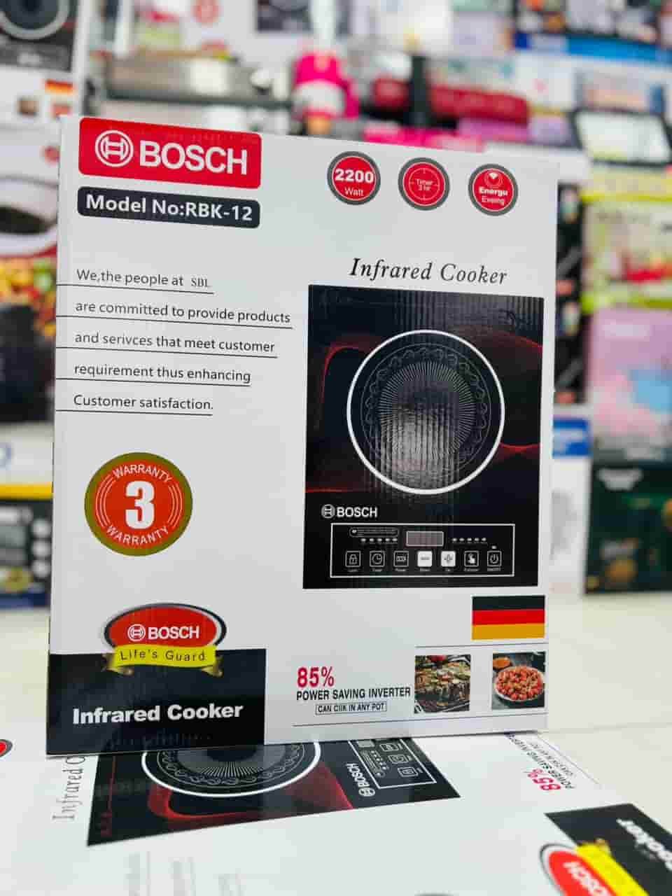 Bosch Electric Stove 2200W – High Power Infrared Cooking Stove - Image 5