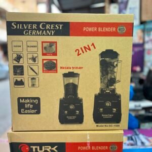 Silver Crest Germany Power Blender 2 in 1 | 5000W High Power Blender & Masala Grinder