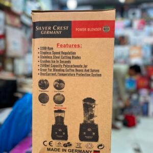 Silver Crest Germany Power Blender 2 in 1 | 5000W High Power Blender & Masala Grinder