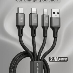 Multi Charging Cable 2.4A Price in Pakistan